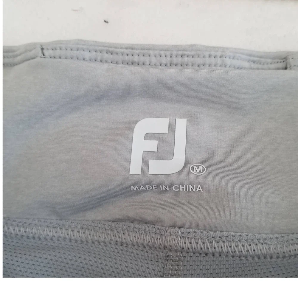 FJ FootJoy Performance Layered Gray Golf Skort Skirt Women's Size Medium